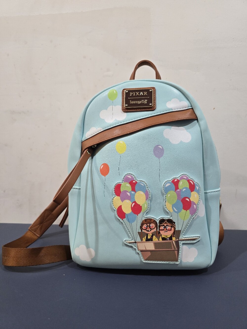 Loungefly Disney Pixar UP Carl Ellie Balloons Mini Backpack Adventure Kids